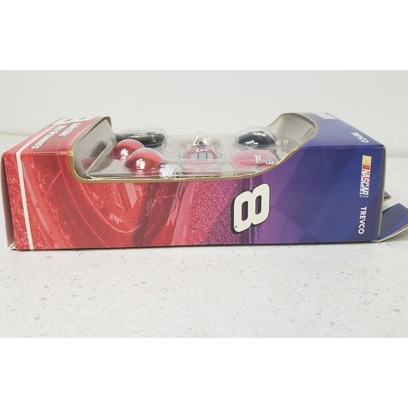 NASCAR DALE EARNHARDT JR #8 COLLECTIBLE MINI ORNAMENTS SET TREVCO NIB Set of 6 - Picture 6 of 7
